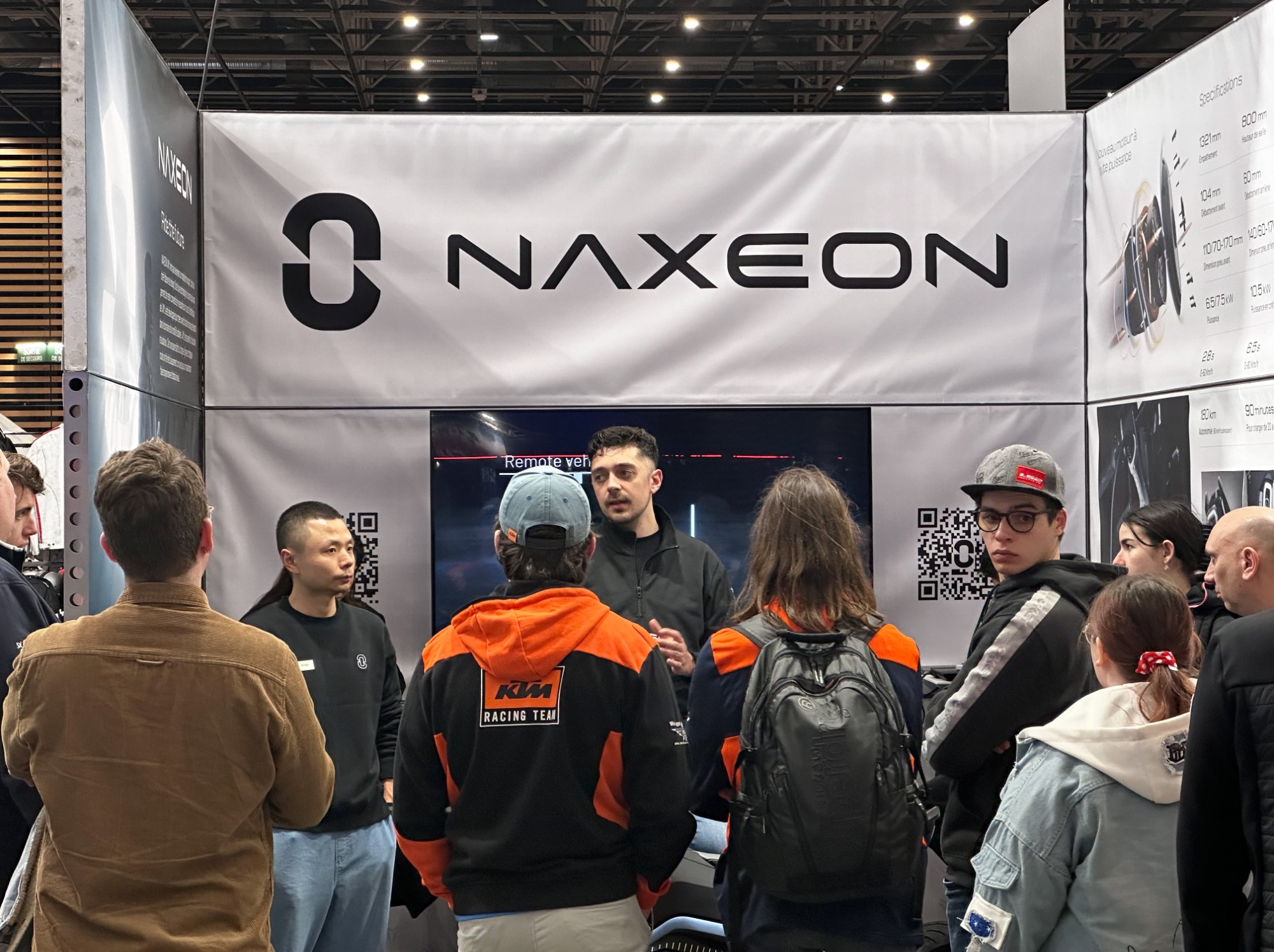 NAXEON I AM. : an electric motorcycle to discover in Lyon