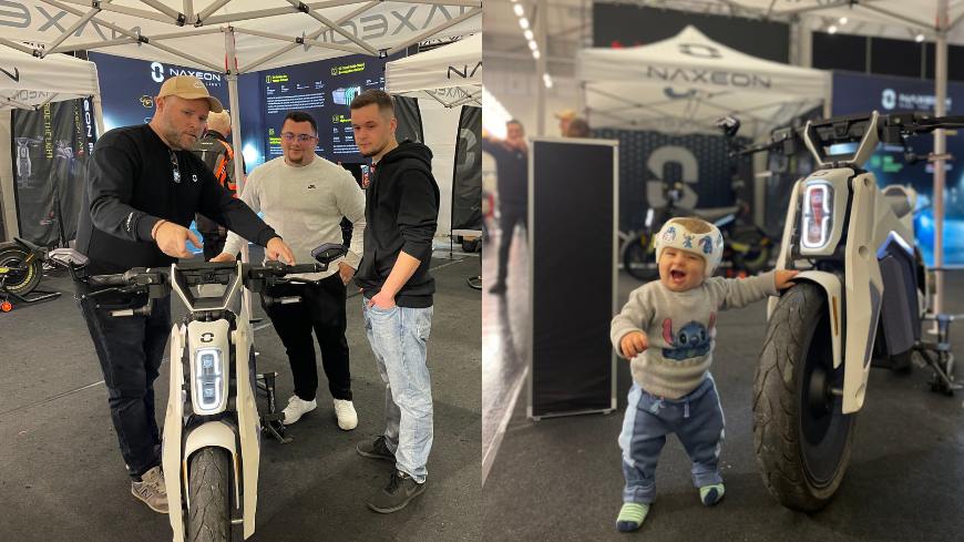 NAXEON Makes a Bold Debut at Germany's INTERMOT, Leading the Electric Motorcycle Revolution